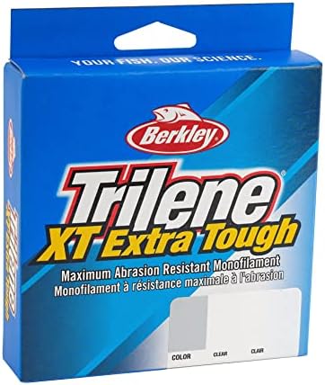 Berkley Trilene® XT®, Clear, 14lb | 6.3 קג, 300YD | קו דיג מונופילמנט 274 מ ', מתאים לסביבות מי